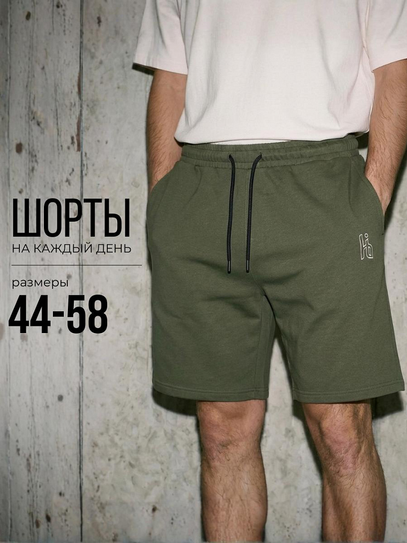 Шорты муж. "Харди"_М44/хаки